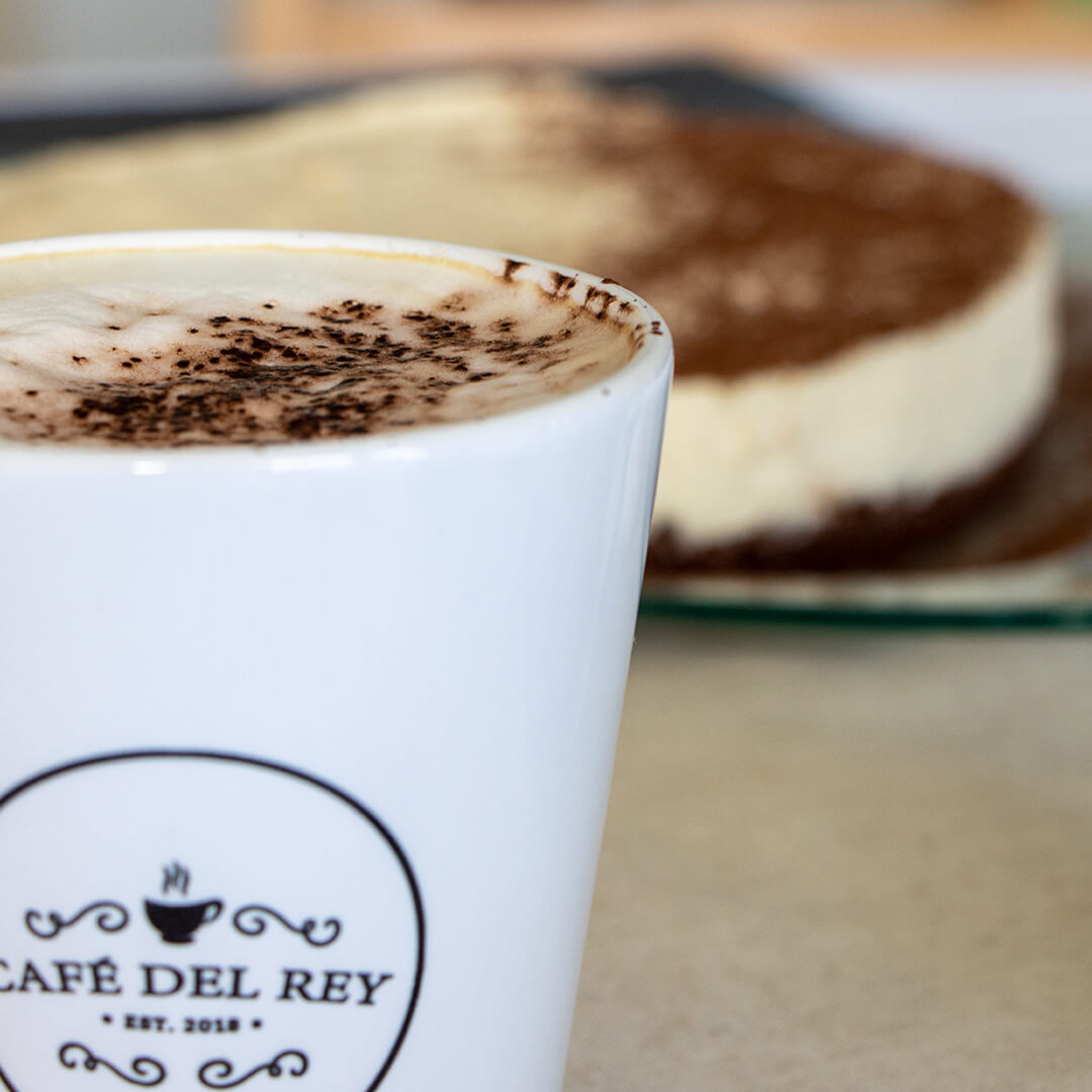 Rezept-Challenge von Café del Rey 2020: Rezept No 2 Kaffee-Frischkäsekuchen Ansicht Kaffee